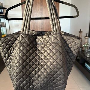MZ Wallace Black Quilted Tote